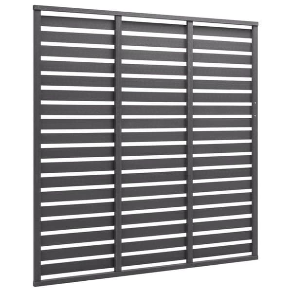 vidaXL Aitapaneeli WPC 180x180 cm harmaa