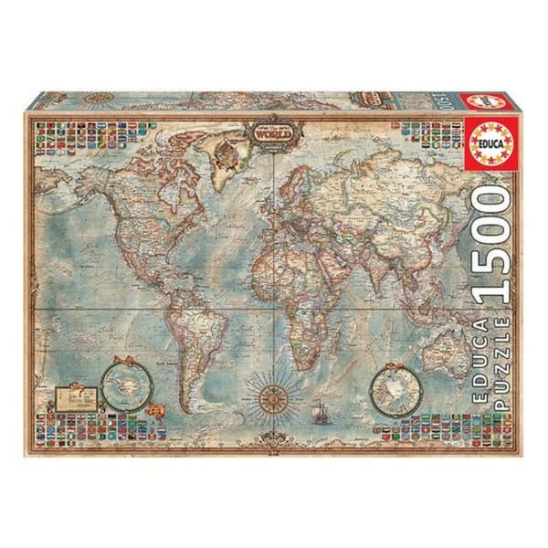 Pussel The World Educa 16005