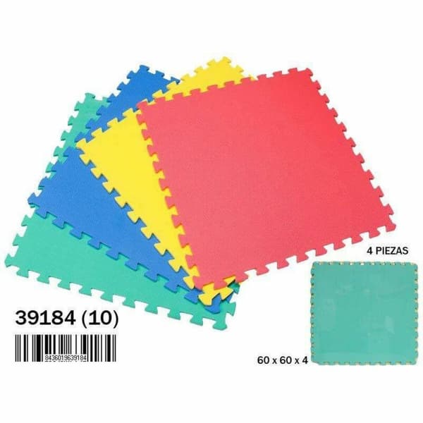 Pussel Eva Matta 60 x 60 cm 60 x 60 x 4 cm (4 pcs)