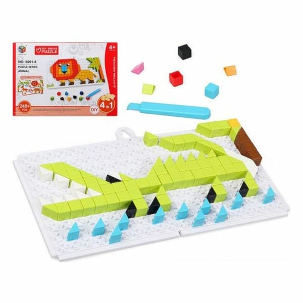 Pussel DIY Animal 6 in 1 118032 (248 pcs) 30 x 21 cm