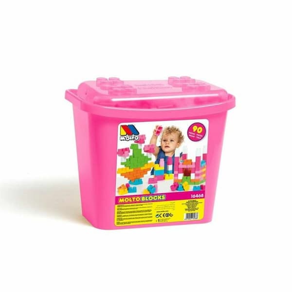Båt med byggklossar Moltó Blocks (90 pcs)