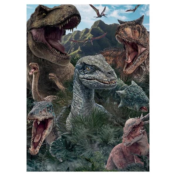 Pussel - Nathan - Jurassic World 3 - Djur - 150 bitar - Blandat