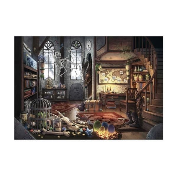 Escape Puzzle 759 bitar - Drakens lya - Ravensburger - Fantasitema - För barn från 12 år och uppåt