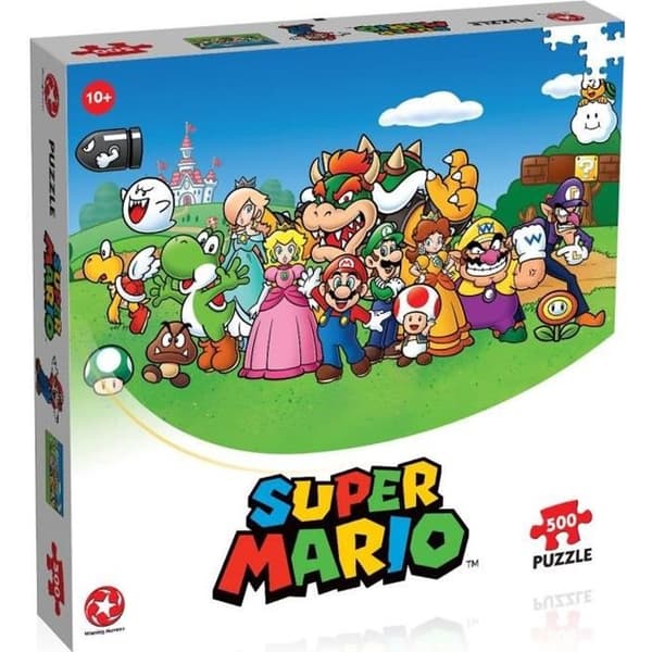SUPER MARIO AND FRIENDS Pussel 500 bitar