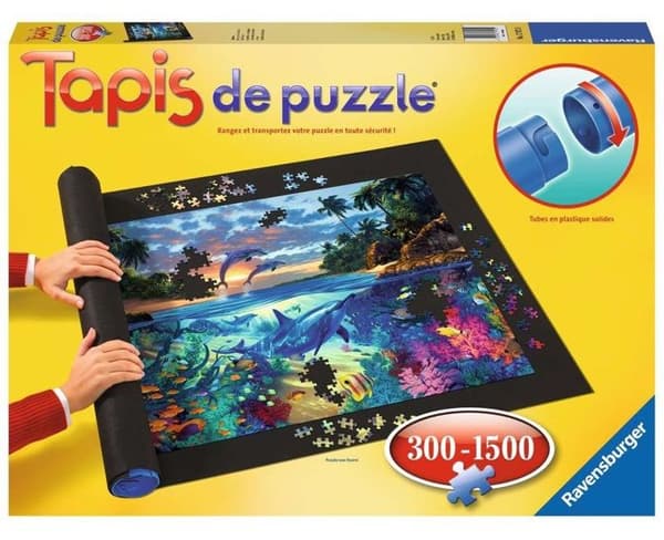 Pusselmatta 300 till 1500 bitar - Ravensburger - Pusseltillbehör för barn eller vuxna - Förvara ditt pussel