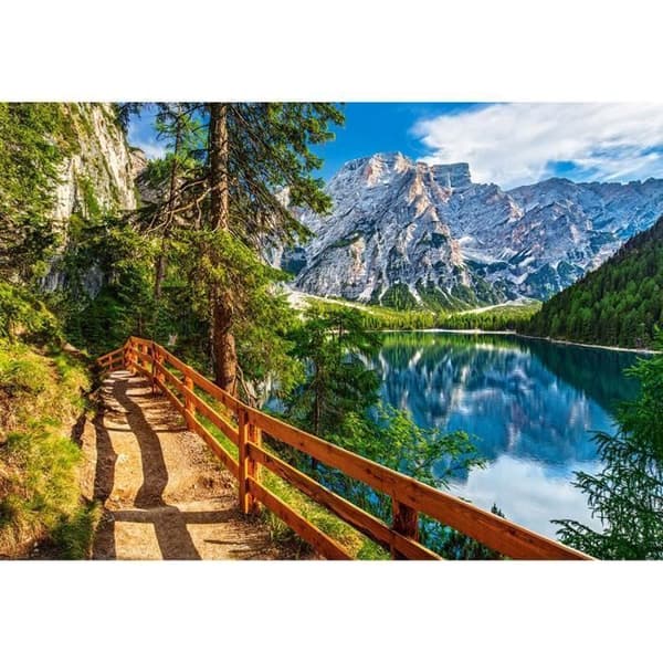 1000 bitars pussel - CASTORLAND - Lake Braies, Italien - Minimiålder 12 år