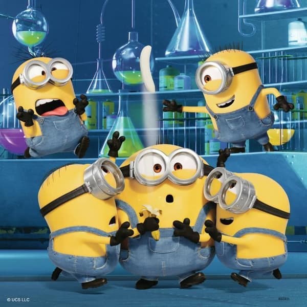 Minions Pussel 3x49 bitar - Ravensburger - För barn från 5 år och uppåt