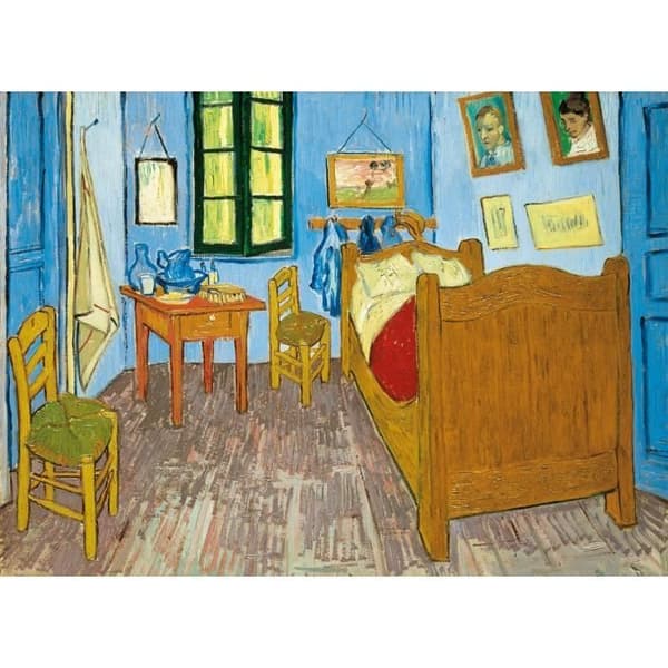 Clementoni Pussel - Museisamling - Arles V. Gogh Room - 1000 bitar - För vuxna