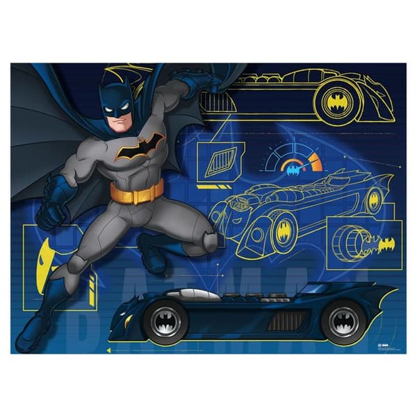 Batman Puzzle Batmobile - Ravensburger - 100 XXL-bitar - Tecknade serier och serier - Barn - Blandat