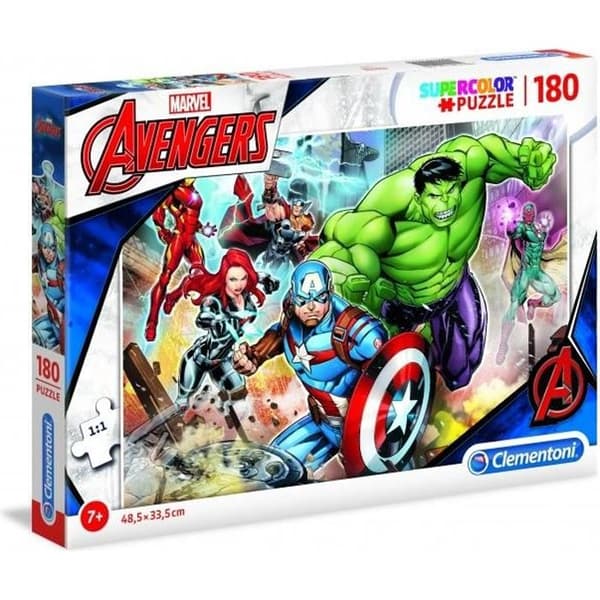 Clementoni supercolor Avengers pussel 180 bitar