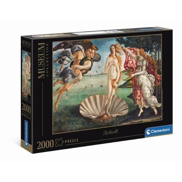 Clementoni - Museum - Pussel 2000 bitar - Botticelli: The Birth of Venus