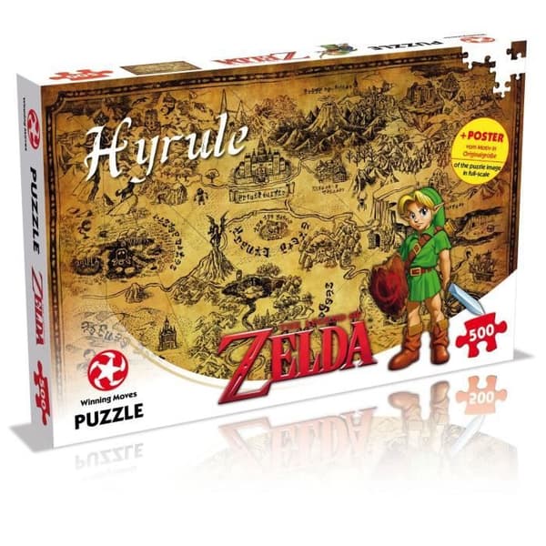 PUSSEL - Zelda - Hyrule - 500 bitar