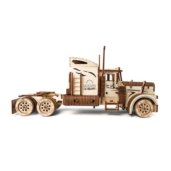 Träbil att bygga UGEARS VM-03 - Miniatyrmodell - Ekologisk - Brun - 541 stycken