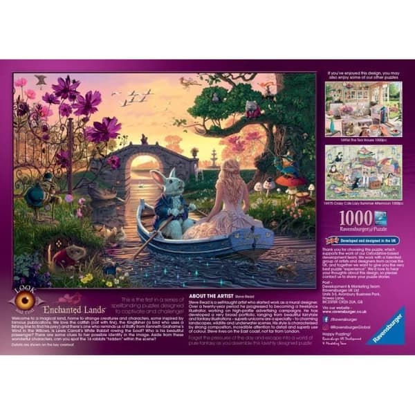 1000 bitars pussel Wonderland - Ravensburger - 16962 - Fantasy - Vuxna och barn från 14 år