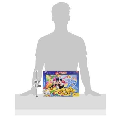 LISCIANI GIOCHI Plus 250 dubbelsidigt pussel Musse Pigg - På stranden