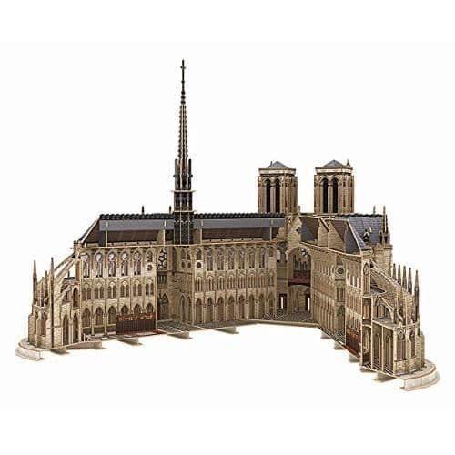 3D-pussel - Revell - Notre Dame de Paris - 293 bitar - Resor och kartor