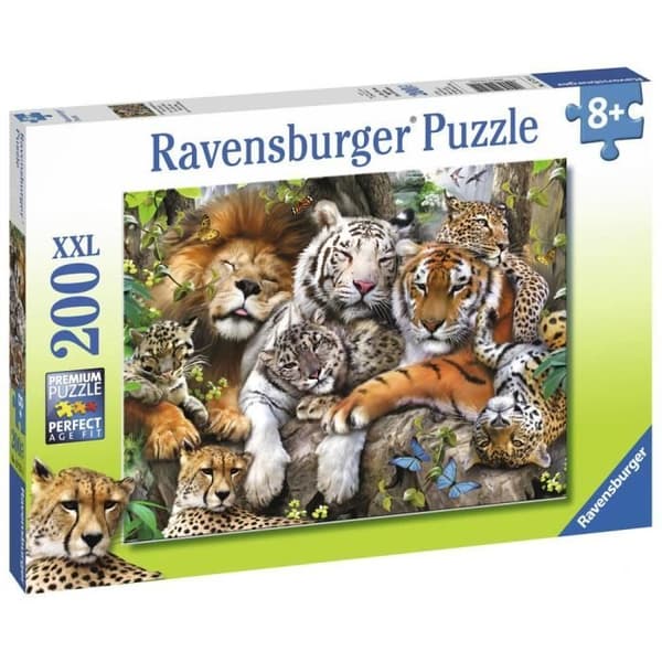 200 bitars barnpussel - Ravensburger - En tupplur - Djur - Från 8 år