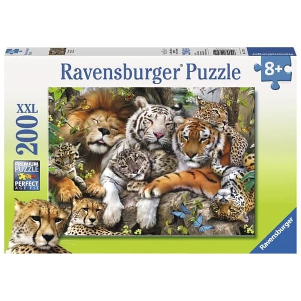200 bitars barnpussel - Ravensburger - En tupplur - Djur - Från 8 år