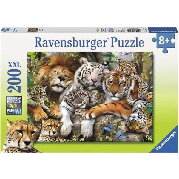 200 bitars barnpussel - Ravensburger - En tupplur - Djur - Från 8 år