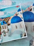 Miniatyrbild 2 av 2: Pussel 1000 bitar - Santorini Greece