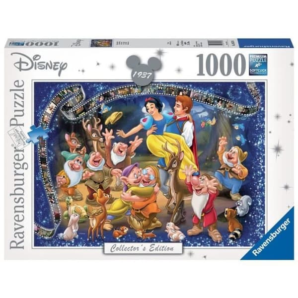 Snövit pussel 1000 bitar - Ravensburger - För tränade pusselare - Flerfärgad - från 14 år och uppåt