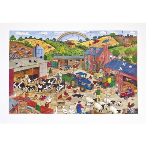 Golvpussel bondgård 60x40cm