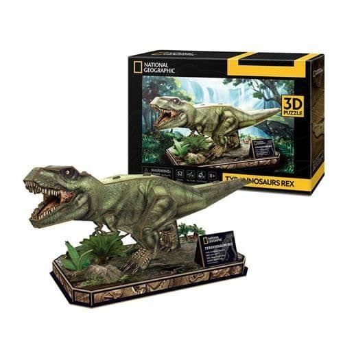 Dinosaur 3D pappersmodellsats - T-Rex
