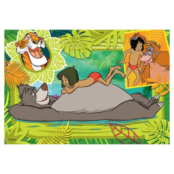2 x 12 bitars pussel: Disney: Adventure Calls Single Color