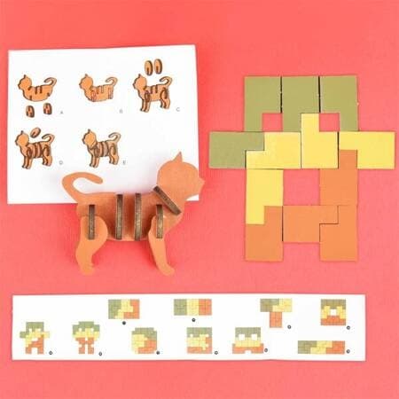 Minipuslespill for Barn