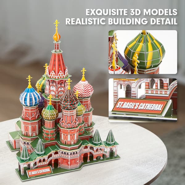 CUBICFUN 3D puzzle NatGeo St. Basil´s Cathedral