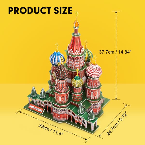 CUBICFUN 3D puzzle NatGeo St. Basil´s Cathedral