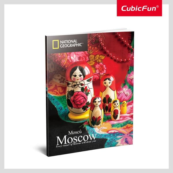 CUBICFUN 3D puzzle NatGeo St. Basil´s Cathedral