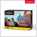 Miniatyrbillede 1 af 7: CUBICFUN 3D puzzle NatGeo St. Basil´s Cathedral