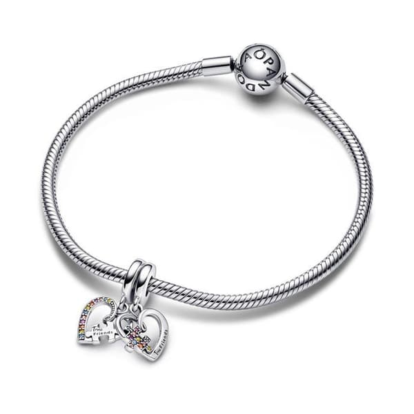 PANDORA berlockhänge Friendship Separable Hearts Pusselbit 792239C01