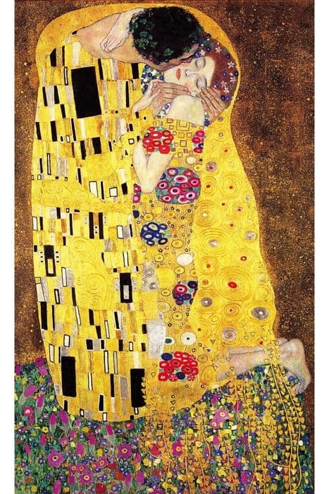 Konstpussel med 250 bitar - Klimt: The Kiss