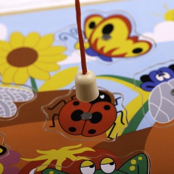 Bigjigs Toys - Magnetiska pusselinsekter - BIGJIGS