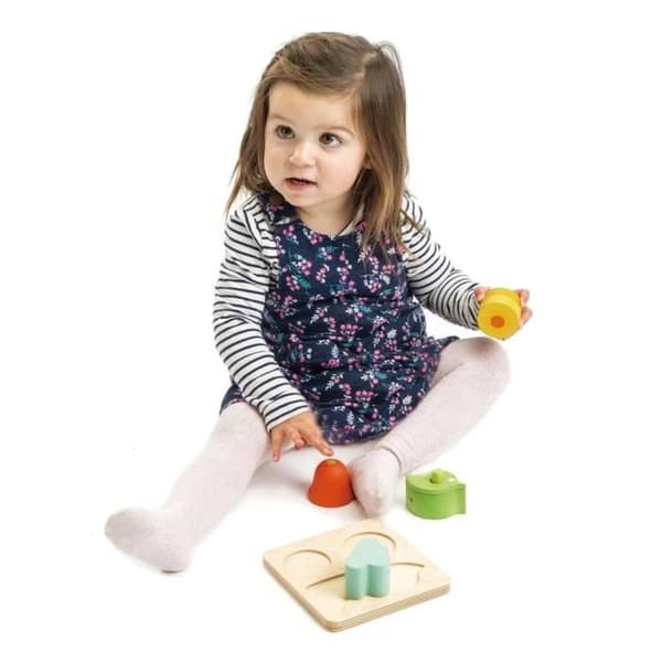 Tender Toys junior träljudpussel - Abstrakt - Mindre än 100 bitar - Flerfärgad