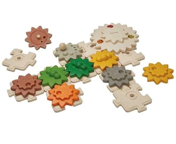 Gears Pussel - PLANLEKSAKER - 22 bitar - För barn från 2 år och uppåt