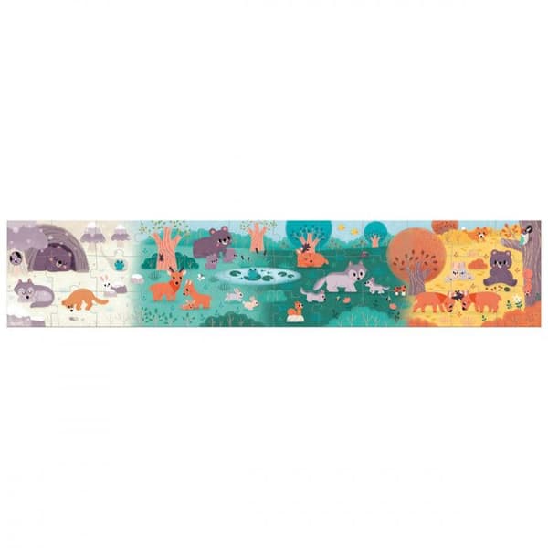 PUZZLE PANORAMISK 4 SÄSONGER