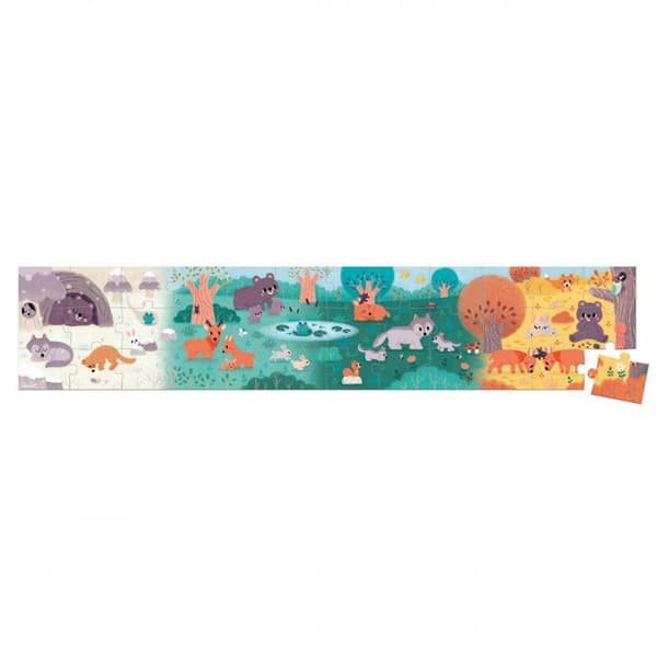 PUZZLE PANORAMISK 4 SÄSONGER