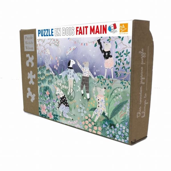 Michèle Wilson Puzzle - Feast at Twilight av Cécile Metzger - WILSON JEUX