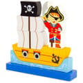Miniatyrbild 1 av 4: Piratmagnetpussel - Ulysses barndomsfärger - Livsscen - Barn - 8 magnetiska bitar