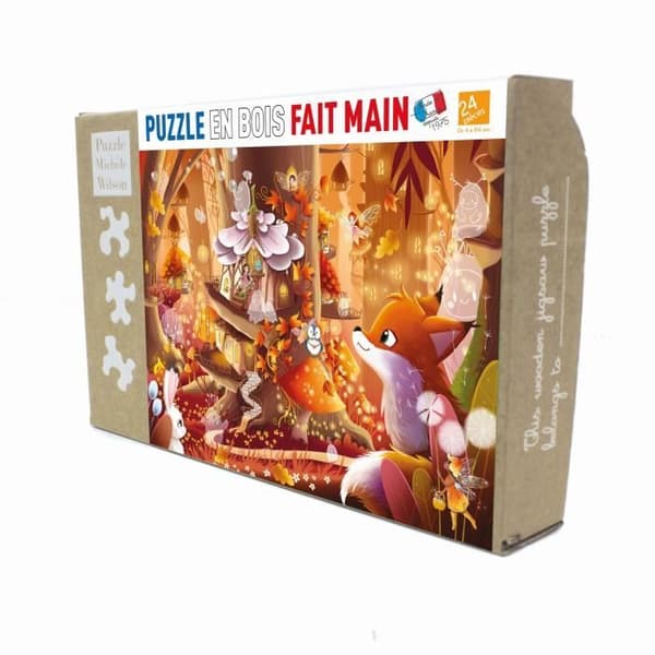 Michèle Wilson Pussel - Fairy House - 24 bitar - Tecknade serier och serier