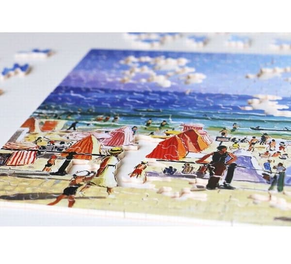 Träkonstpussel 350 bitar: Stranden i Sables d'Olonne, Albert Marquet aille Unik Unik färg