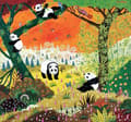 Miniatyrbild 3 av 3: Pussel Michèle Wilson - The pandas of Alain Thomas - WILSON JEUX