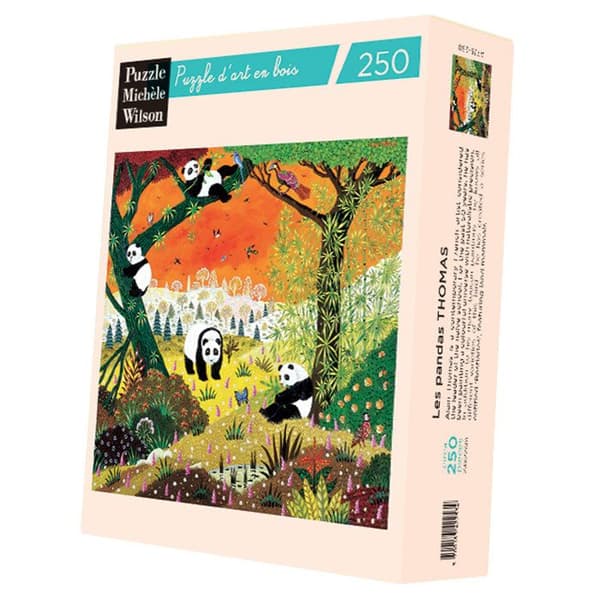Pussel Michèle Wilson - The pandas of Alain Thomas - WILSON JEUX