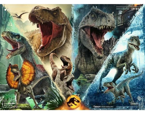 Ravensburger - Jigsaw Puzzle Dino Jurassic World 3 100 st XXL