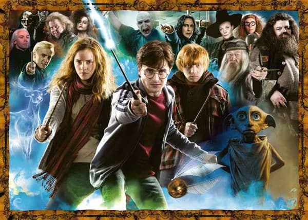 Harry Potter 1000 bitars pussel - Ravensburger - Människor, karaktärer och kändisar - Blandat - Från 12 år