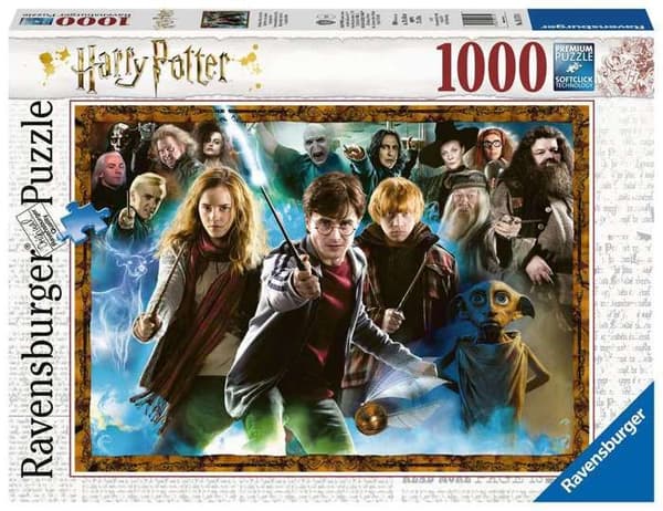 Harry Potter 1000 bitars pussel - Ravensburger - Människor, karaktärer och kändisar - Blandat - Från 12 år