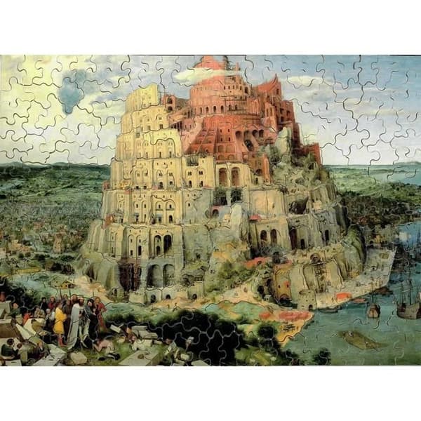 Michèle Wilson Pussel - Bruegels torn i Babel - WILSON JEUX